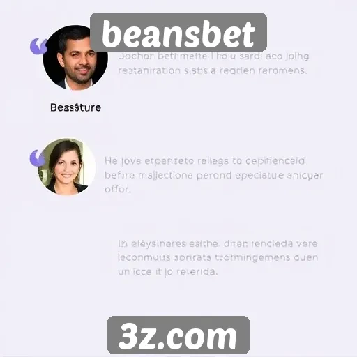 Depoimentos de usuários sobre a experiência no beansbet